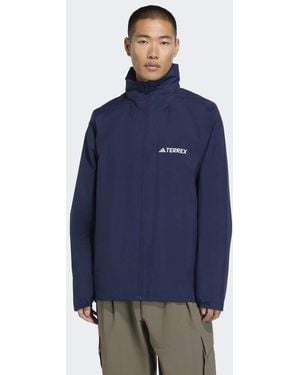 adidas Originals Multi Essentials 2L Rain Jacket - Blue