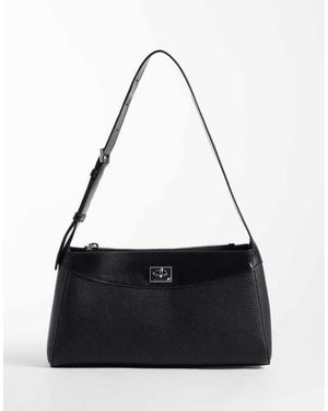 Calvin Klein Mini Borsa A Spalla Nera - Nero