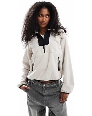Columbia – sequoia grove – fleece-sweatshirt - Grau