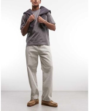 Carhartt Landon Loose Tapered-fit Jeans - Grey