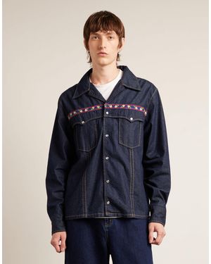 Farah Archive Collection Isidro Denim Shirt - Blue