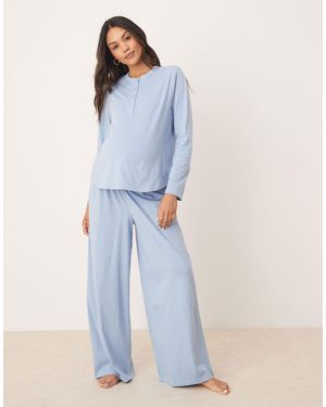 ASOS Asos design maternity - pantalon - Bleu