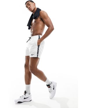 Nike – lap – volley-badehose - Weiß