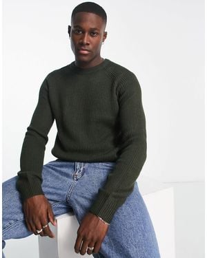 Jack & Jones Originals Ribbed Sweater - Green