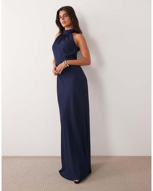 Pretty Lavish Damigelle D'Onore Odelle Abito Lungo - Blu