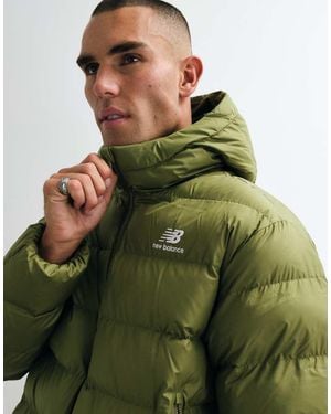 New Balance Boston Puffer Jacket - Green