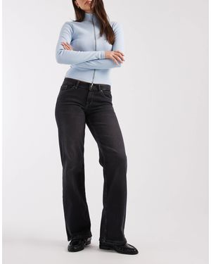 ONLY Judy Low Rise Wide Leg Jeans - Blue