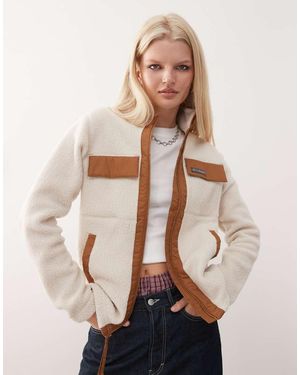 Columbia Polar Con Cremallera Juniper Peak De -Neutro