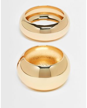 ALDO – quiiinn – 2 breite armreifen - Mettallic