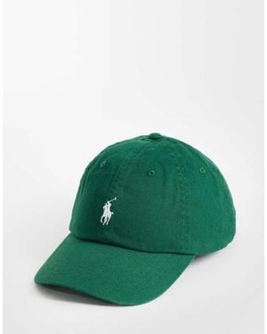 Polo Ralph Lauren Icon Logo Twill Baseball Cap - Green