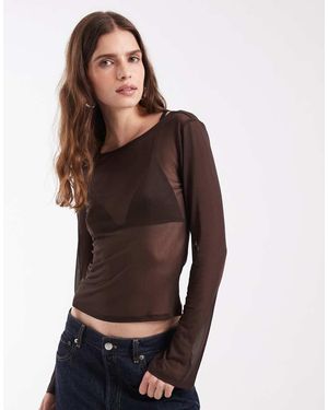 ONLY Top - Marrone