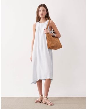 Barbour Salthill Gathered Mini Dress - White