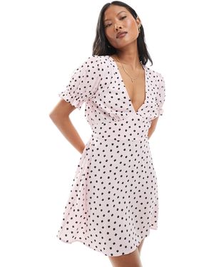 Miss Selfridge Mini Tea Dress - White