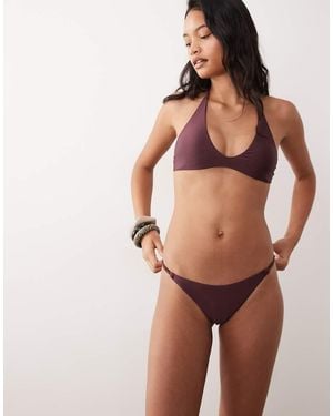 Cotton On Bikiniset Met Lage Ronde Hals - Bruin