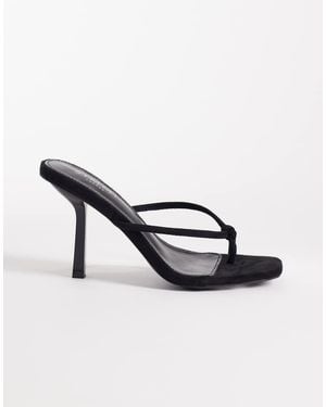 SIMMI Simmi London Asra Heeled Mule Sandals - Black