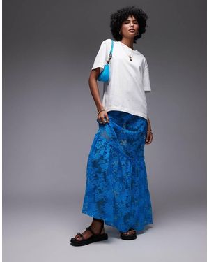 TOPSHOP Gonna Lunga - Blu