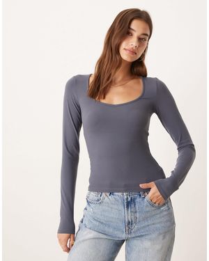 Cotton On Hold Me Long Sleeve - Blue