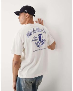Abercrombie & Fitch Destination Graphic T-shirt - Natural
