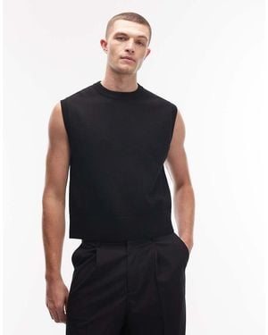Weekday Knitted Vest - Black
