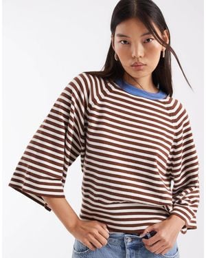 ASOS Knit Contrast Sweater - Multicolor