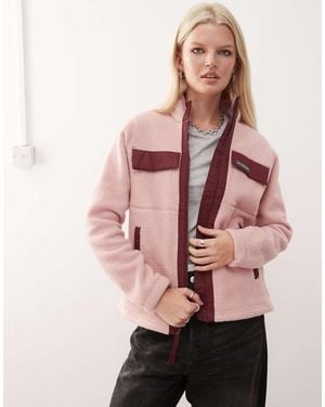 Columbia Polar Con Cremallera Juniper Peak De - Rosa