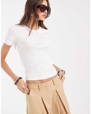 ONLY Fitted T-shirt - White