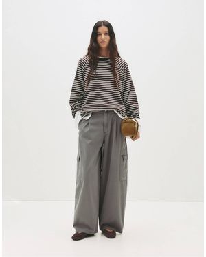 Pull&Bear – cargohose - Grau