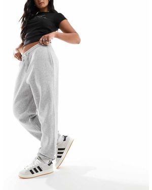 Monki joggers With Cuffed Hem - White