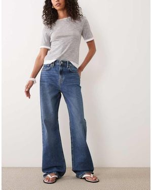Ralph Lauren Straight Leg Trousers - Blue