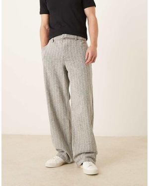 ASOS baggy Trousers - Natural