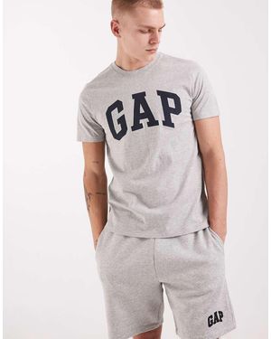 Gap Everyday Soft Logo T-shirt - Grey