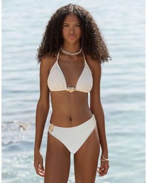4th & Reckless – triangel-bikinioberteil - Braun