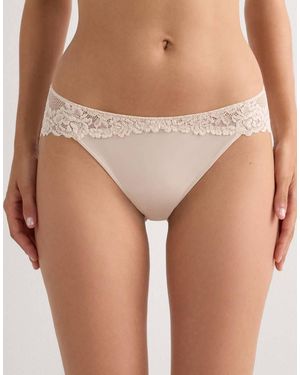 Intimissimi Pretty Flowers Briefs - Brown