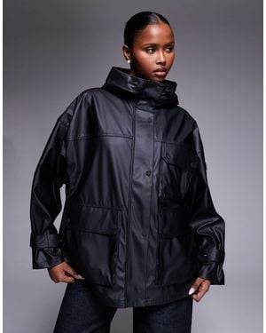 Barbour Tika Hooded Showerproof Jacket - Blue