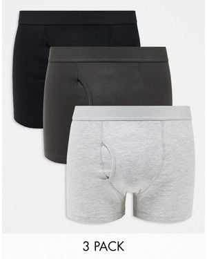 Weekday 3-pack Boxer Briefs - Black