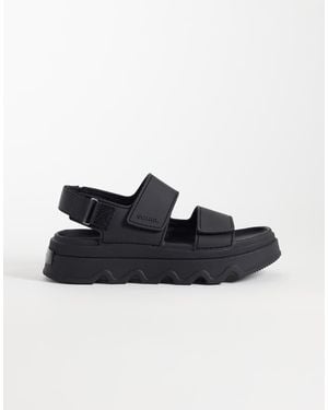 Sorel Kinetic Sunchase Ankle Strap Sandal - Black