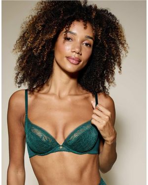 KBX Alice Non Pad Plunge Bra - Green