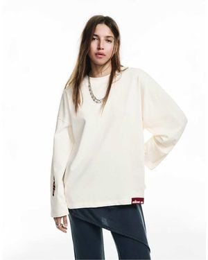 Pull&Bear Graphic T-Shirt - White
