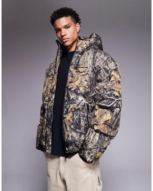 Good For Nothing Puffer Jacket - Gray