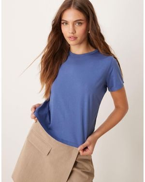 Abercrombie & Fitch – t-shirt - Blau
