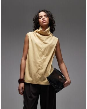 ASOS – iconic – ärmelloses oberteil - Natur