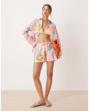 Miss Selfridge Shorts - Orange