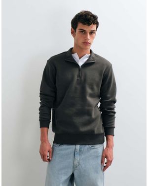 Only & Sons Half Zip Sweatshirt - Black
