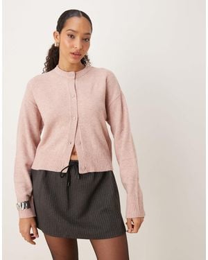 JJXX – strickjacke - Pink
