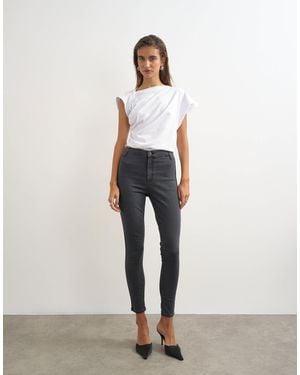 TOPSHOP Joni Skinny High Rise Jean - White