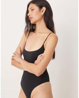 agon® Strappy Bodysuit - Black
