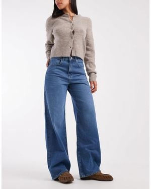 ONLY Hope High Waisted Wide Leg Jeans - Blue
