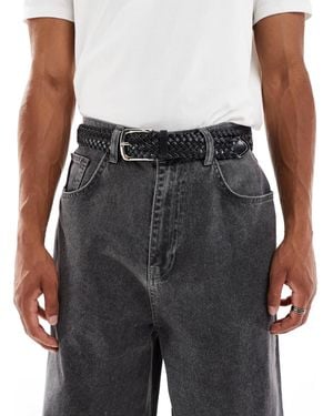 ASOS Woven Western Belt - Black