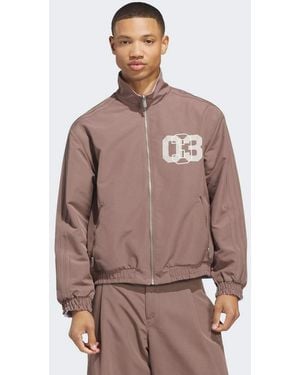 adidas Originals Firebird Coach Jacket - Brown