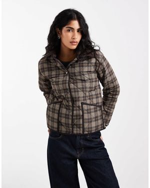 New Look – gesteppte barn-jacke - Blau
